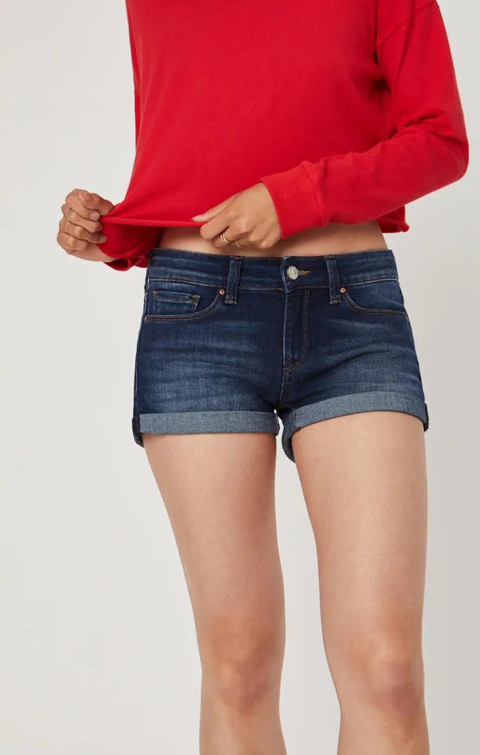 TIARA SHORTS IN INDIGO BELTOWN