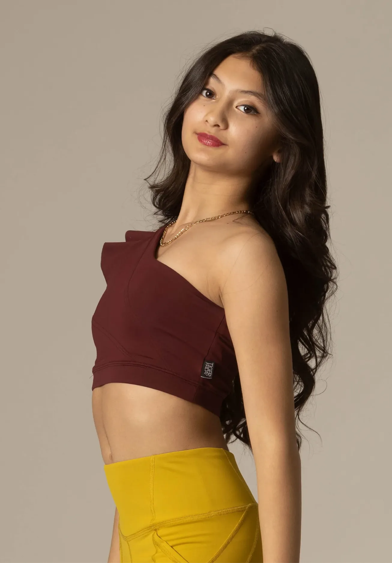 Tiger Friday | Southern Belle Crop Top | Wine