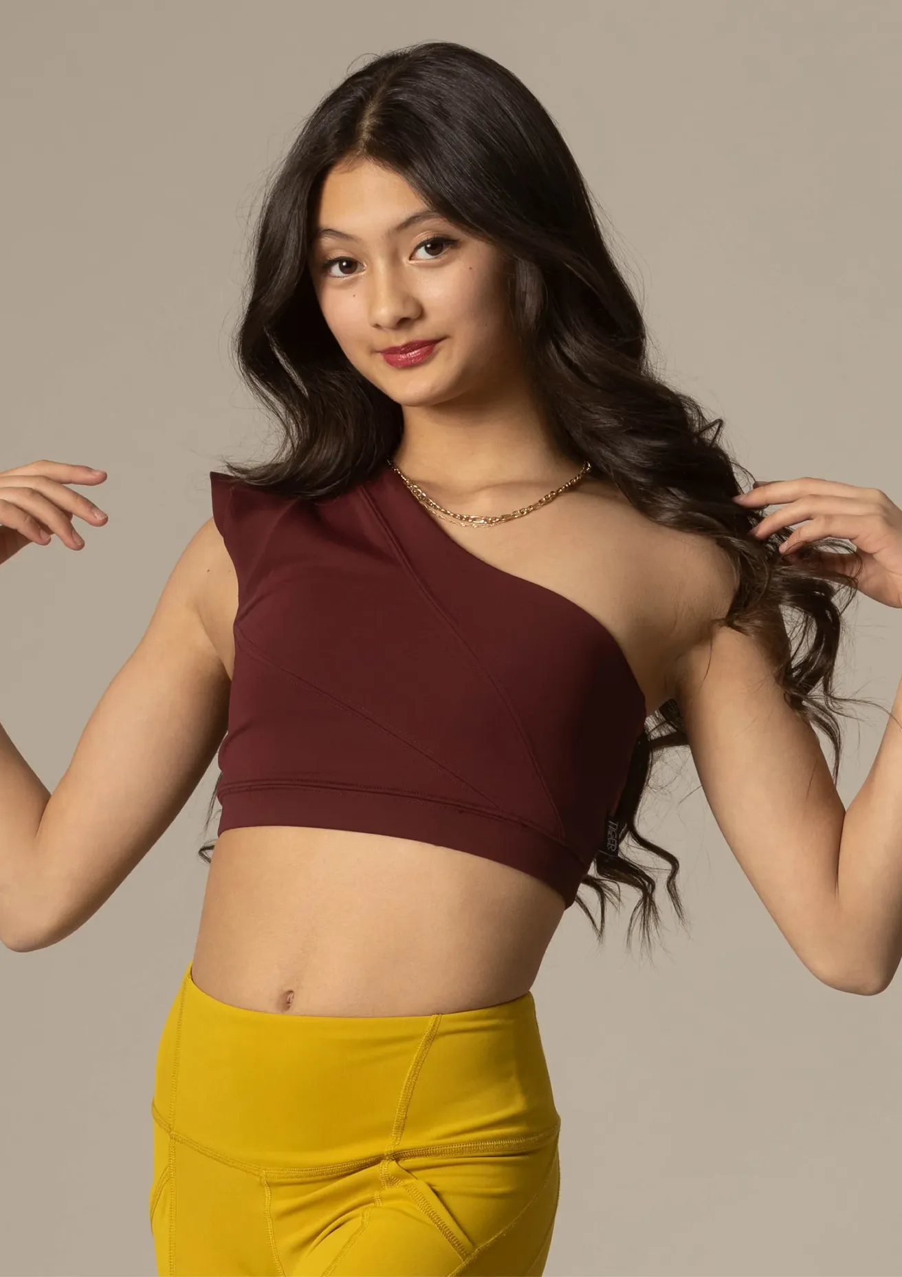 Tiger Friday | Southern Belle Crop Top | Wine
