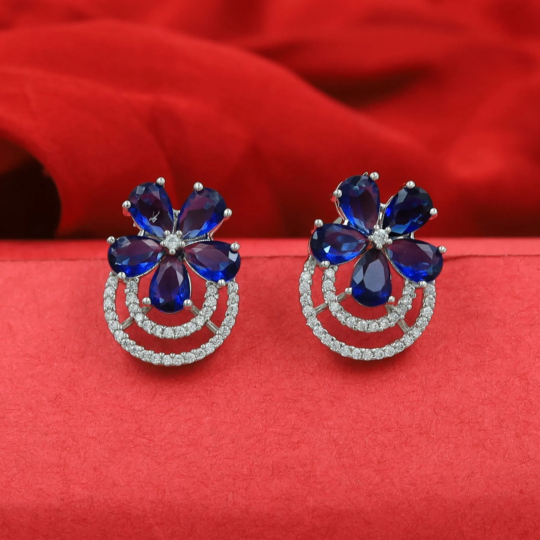 Tops/Studs Zircon/AD Earring 16287-69