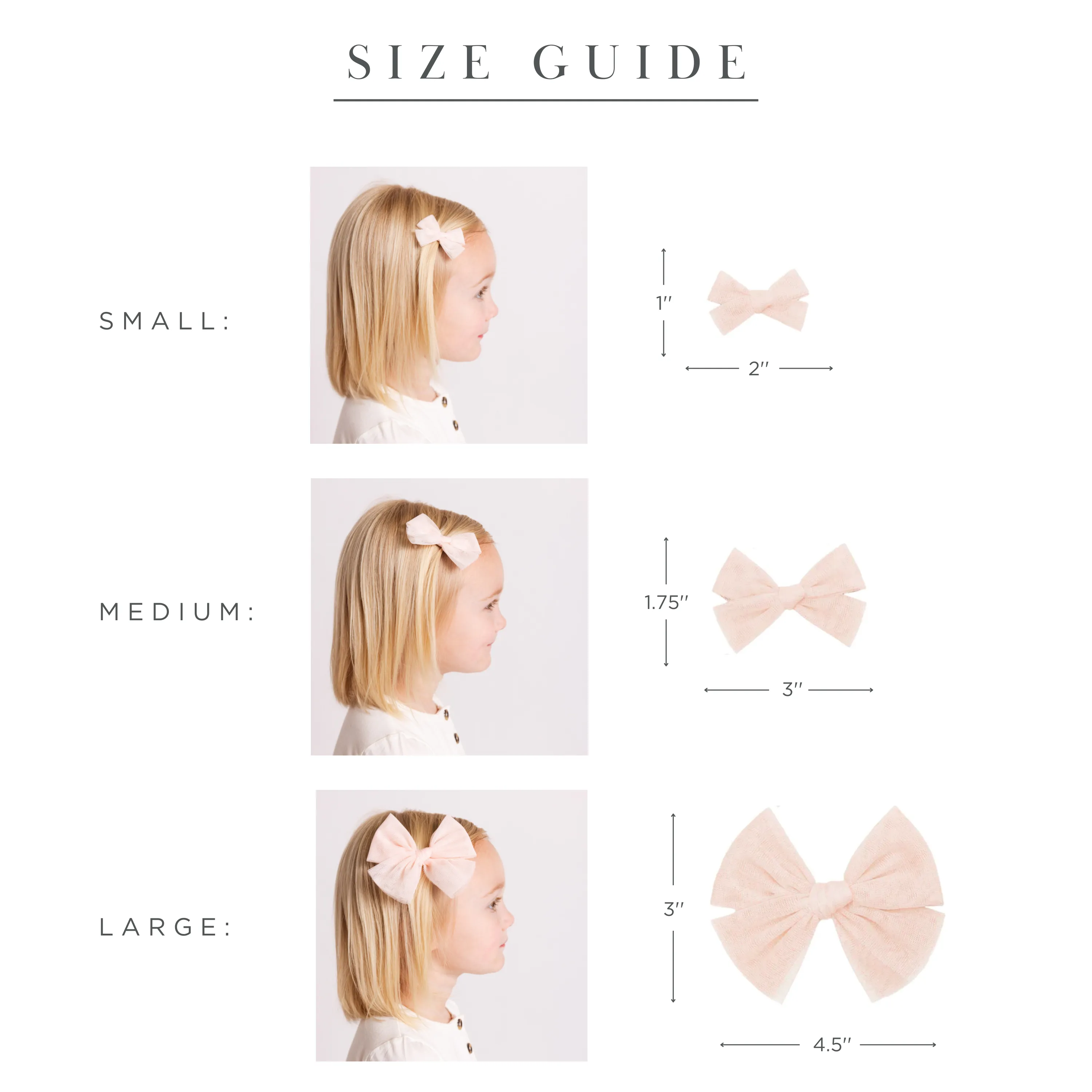 Tulle Bow - Strawberry Clip