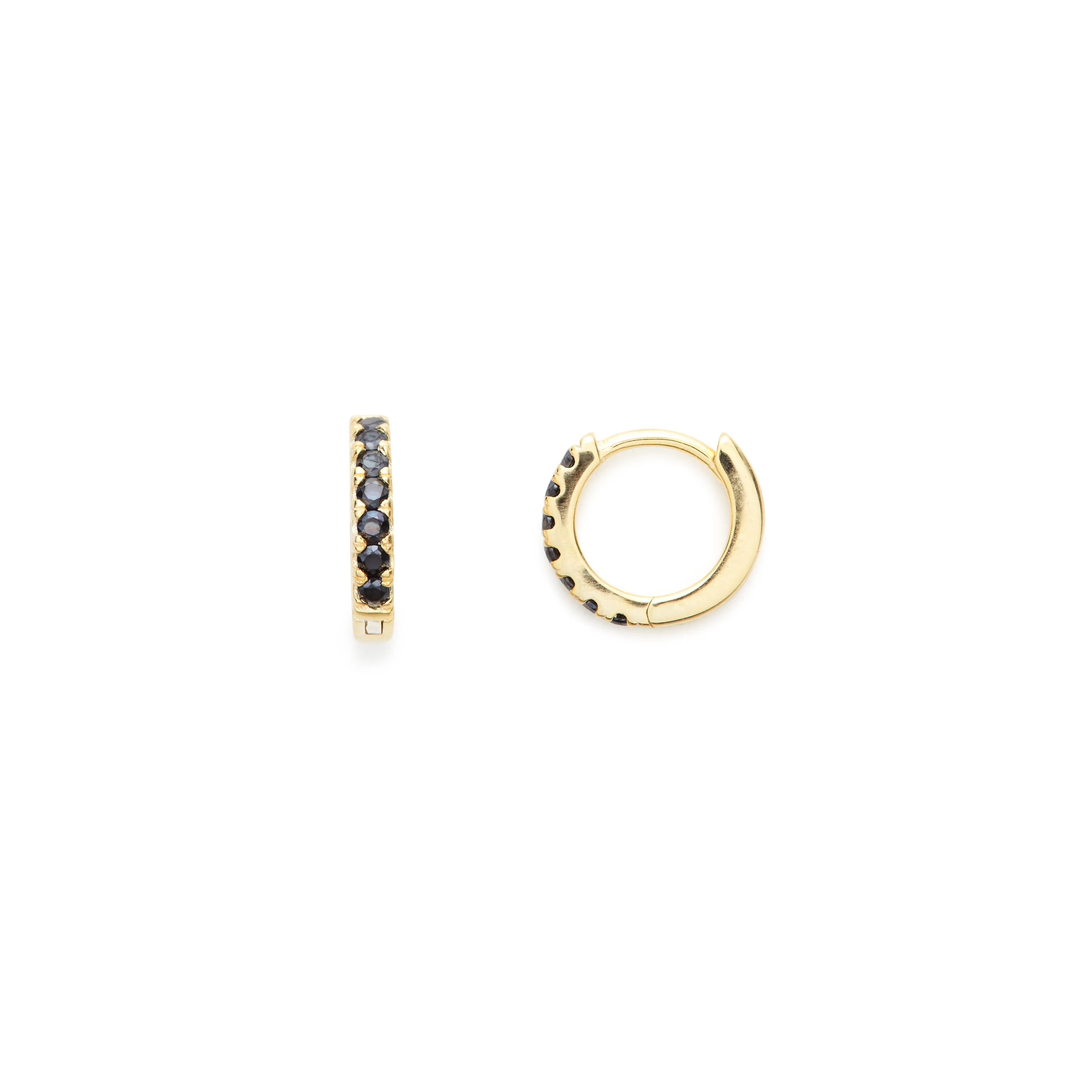 Venus huggie hoops (color options)