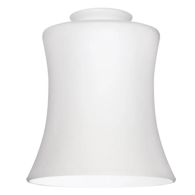 Westinghouse 8572200 White Opal Fluted Shade