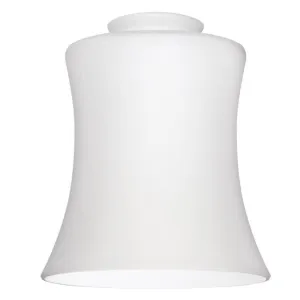 Westinghouse 8572200 White Opal Fluted Shade