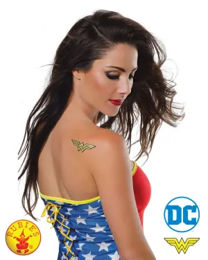 Wonder Woman Glitter Tattoo