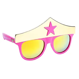 Wonder Woman Pink Crown Sun-Staches