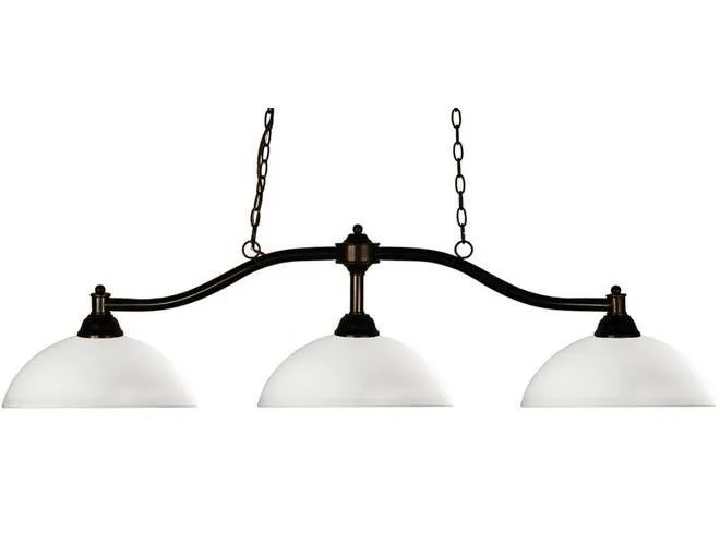 Z-Lite Chance Dome Matte Opal Table Light